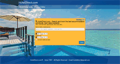 Desktop Screenshot of hoteldirect.com
